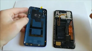 Huawei p smart 2019 back cover removed