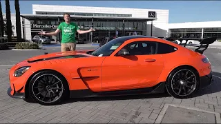 Mercedes-AMG GT Black Series 2021 года - это суперкар-монстр за 350000$