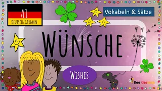 Deutsch lernen: Wünsche, A1 Deutsch / Learn German: Wishes, A1 German, sich wünschen