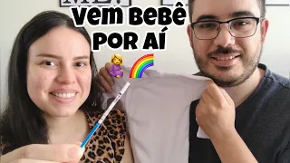 ESTOU GRÁVIDA 🤰🌈 MEU BEBÊ ARCO IRIS VEM AÍ 😍 | JULIANA DULTRA