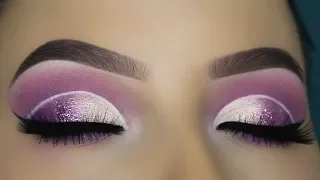 PURPLE GLAM Eye Makeup Tutorial!