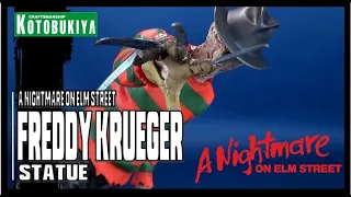 Kotobukiya A Nightmare on Elm Street 4 Freddy Krueger ArtFX Statue | Video Review HORROR