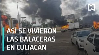 Así fueron las balaceras en Culiacán | Detienen a Hijo del "Chapo" Guzmán - En Punto