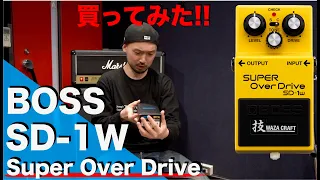 BOSS 「SD-1W Super Over Drive」を買ってみた！！