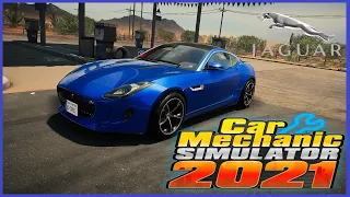 1100hp+ Jaguar F-Type 400kmph+ MONSTER | Jaguar DLC | Car Mechanic Simulator 2021