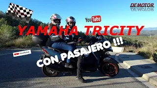 YAMAHA TRICITY 300 (Como va con pasajero)