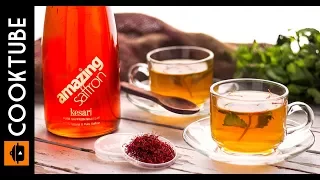 Saffron Moroccan Mint Tea | 5 Minute Recipes