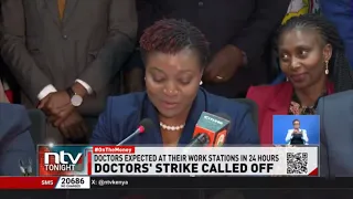 The doctors' strike is over!