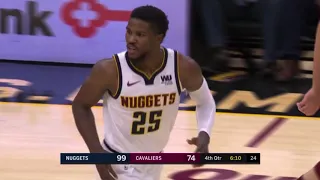 Malik Beasley Strong Dunk vs. Cavaliers [01.11.18.]