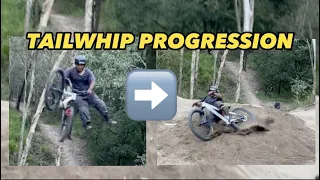 Learning How To Tailwhip MTB