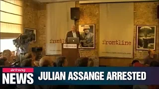 Police arrest Julian Assange at Ecuadorian embassy in London