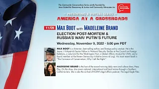 Max Boot with Madeleine Brand | America at a Crossroads