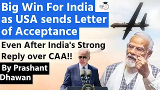 Big Win For India|US Sends Letter of Acceptance despite India's Strong Reply on CAA| Prashant Dhawan