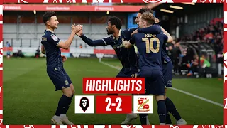 Match Highlights: Salford City vs Swindon Town