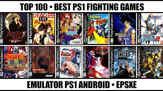 Top 100 Best Fighting Games For PS1 | Best PS1 Games | Emulator PS1 Android