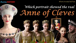 Anne  of Cleves: AI Animated Real Faces of The Six Wives of Henry VIII: #shorts