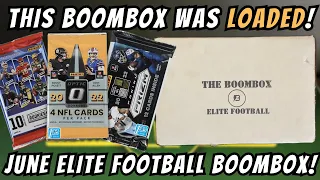 THIS BOOMBOX WAS LOADED!💥 June 2023 Elite Football Boombox!
