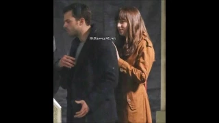 Fifty Shades Darker 2017   Filming NEW Photos   Dakota Johnson, Jamie Dornan