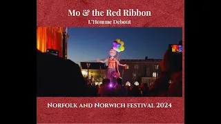 GIANT PUPPET, MO AND THE RED RIBBON in Norfolk and Norwich festival 2024