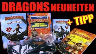 Dragons Neuheiten - Unboxing / Vorschau - Neue Bücher & Schleuder Ohnezahn