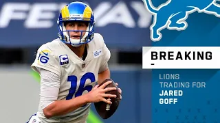 Lions Trading Matthew Stafford to Rams for Jared Goff and Draft Picks