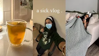 sick vlog . Spend a sick day with me