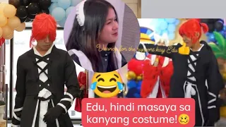 Edu hindi masaya sa kanyang costume. @KalingapRabOfficial @KalingapEdu