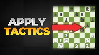 Learned Chess Tactics, Unsure How To Apply Them?