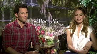 The Best of Me (2014) Exclusive James Marsden & Michelle Monaghan Interview [HD]