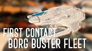 STAR TREK FIRST CONTACT FLEET from Star Trek Starships Collection