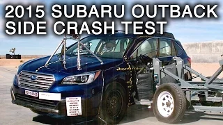 2015 Subaru Outback | Side Crash Test