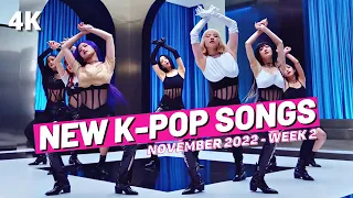 NEW K-POP SONGS | NOVEMBER 2022 (WEEK 2)