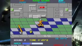 Metro-Cross (Arcade, Namco, 1985)