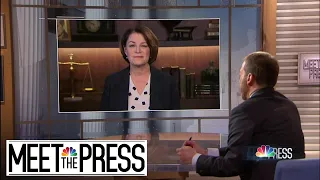 Sen. Klobuchar: Trump's Defense Team, Republicans 'Afraid To Hear From Witnesses' | Meet The Press