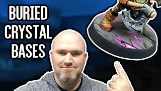 Buried Crystal Bases - Just Paint the Base | Warhammer Basing Tutorial