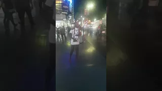 Hollywood crackhead going wild