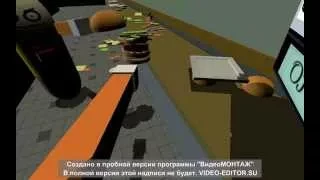 Играем в симулятор Макдональдса: суровый Чернобыльский МакДак(Citizen Burger Disorder)