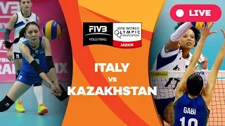 Italy v Kazakhstan - 2016 Women's World Olympic Qualification Tournament
