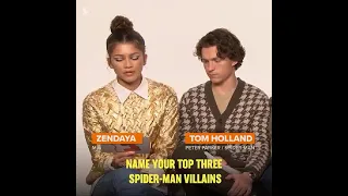 Tom Holland Names his Top 3 Spiderman Villains