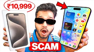 iPhone 15 Pro Max at ₹10,000! Is It Real or Scam?