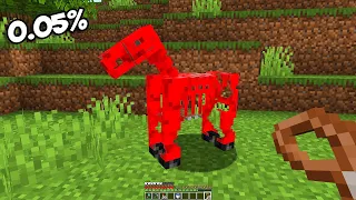 I Found Minecraft's RAREST Mobs in 24 Hours!