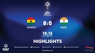 WMF World Cup 2023 I Day 5 I Ghana - India I Highlights