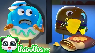 É Tudo Brincadeira, Burguinho! 👻 | Burguinho e Amigos | BabyBus Brasil | Desenhos Animados