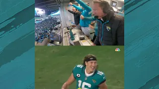 Radio booth is ASTONISHED 😱 as Jaguars complete greatest comeback in franchise history