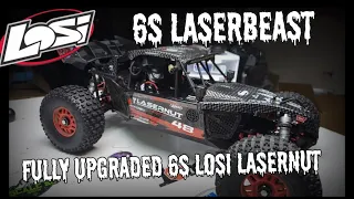 Fully Upgraded Losi Lasernut! On 6s!