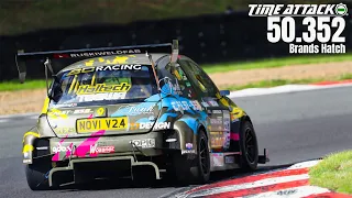 Lap record - Time Attack Club Pro 2WD  Brands Hatch - Renault clio #buildingthefastest