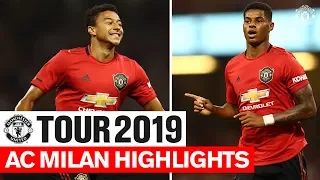 AC Milan Highlights | Tour 2019 | ICC | Reds Win On Penalties! | Manchester United