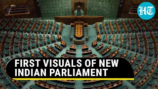 Bigger, Better! First look of new Parliament building; Inside view on camera