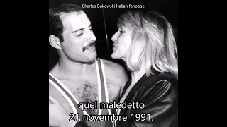 Freddie Mercury e Mary Austin - citazione