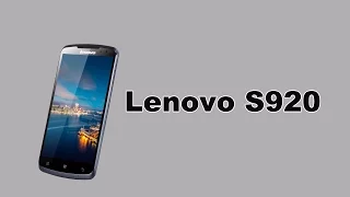 Смартфон Lenovo S920